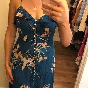 Kimchi Blue Floral Maxi